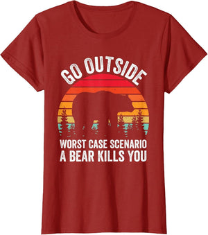 Go Outside Worst Case Scenario A Bear Kills You Camping