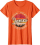 James The Man The Myth The Legend Personalized Name