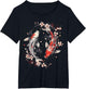 Cherry Blossom Koi Carp Fish Japanese Sakura Graphic Art