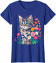 Cute Cat wit Flower Kitten