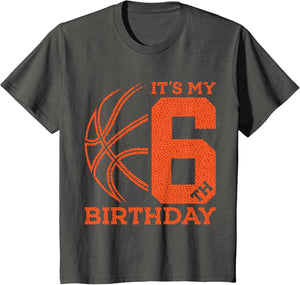 It's My 6TH Birthday Basketball 6TH Birthday