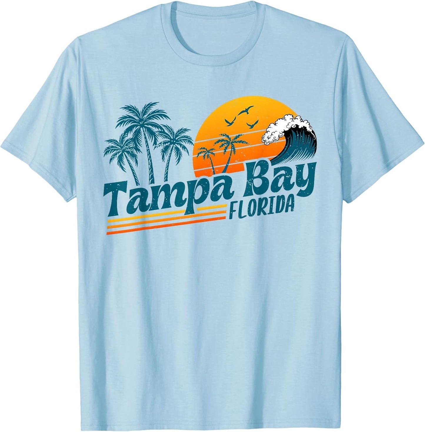 Vintage Tampa Bay Florida Beach Summer Vacation Spring Break