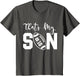 That's My Son Football 16 Jersey Number Vintage Mom Dad
