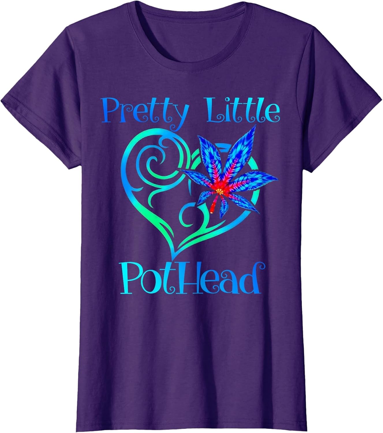 Funny Heart and Weed Pretty Little Pothead