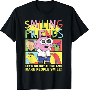 Smiling Friends Make People Smile PIM Funny Cartoon