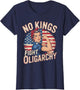 No Kings T Shirt Fight Oligarchy No Kings in America Women