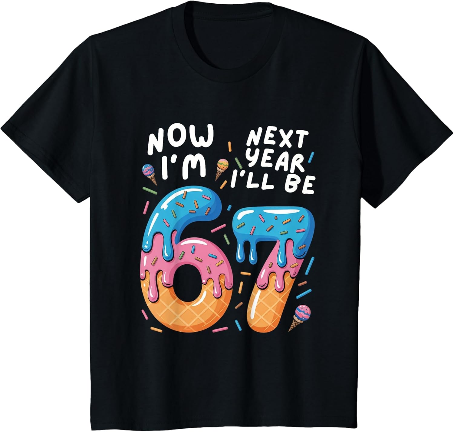 6 Year Old Birthday 67 Trend Now I'm 6 Next Year I'll be 7