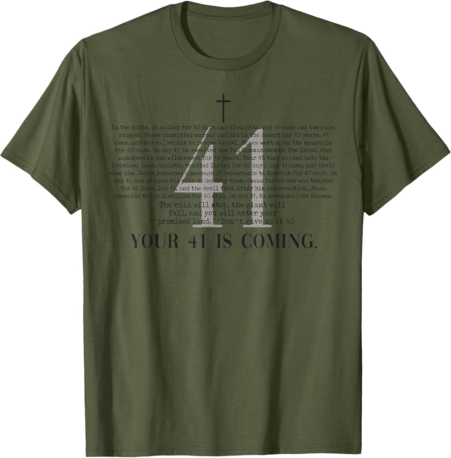 Your 41 is Coming Christian