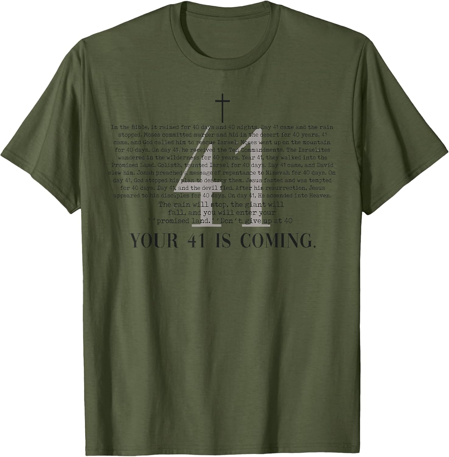 Your 41 is Coming Christian