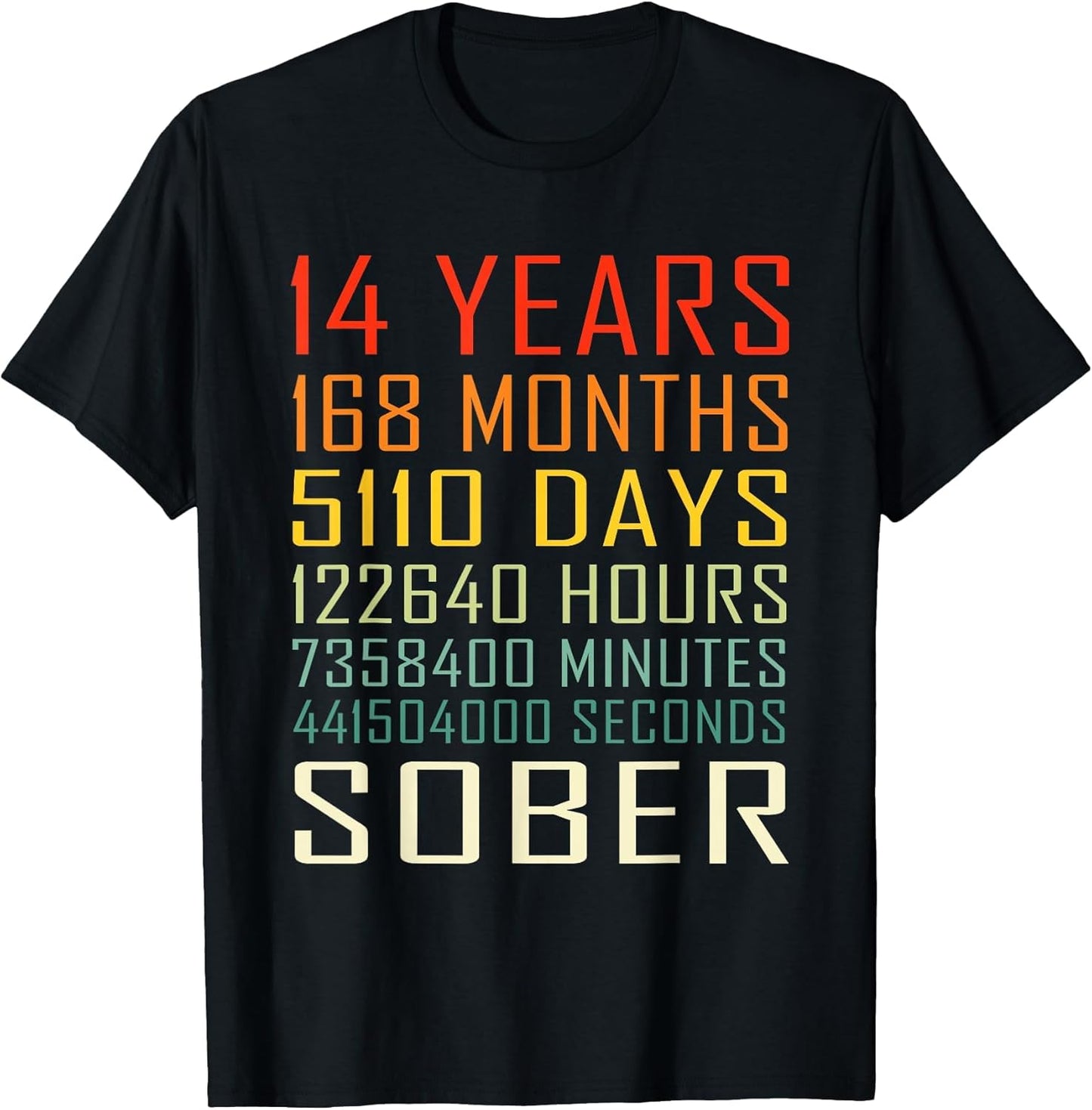 14 Year Sobriety Anniversary Vintage 14 Years Sober