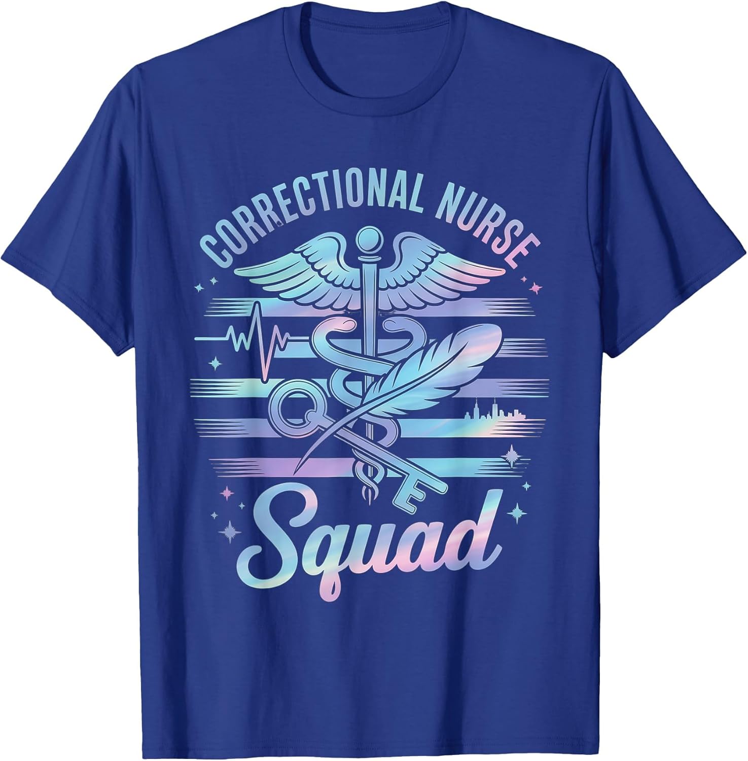 Correctional Nurse American Flag Corrections Nursing Squad