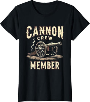 Cannon Crew Member Bold Graphic Design