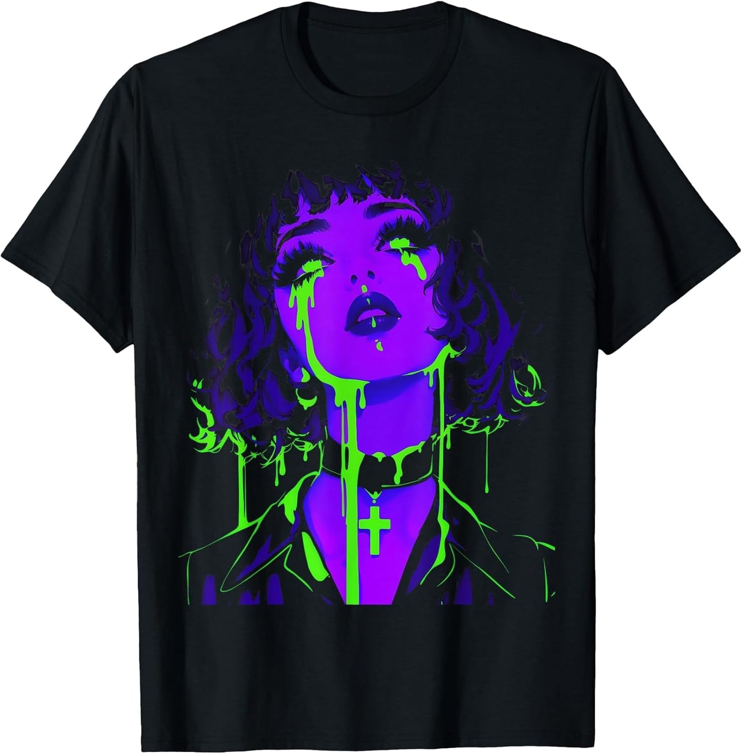Cybergoth Cybercore Grunge Punk Goth Girl Alt Anime Manga