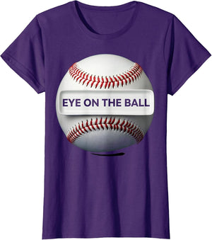 Eye on the Ball Baseball Design for Boys