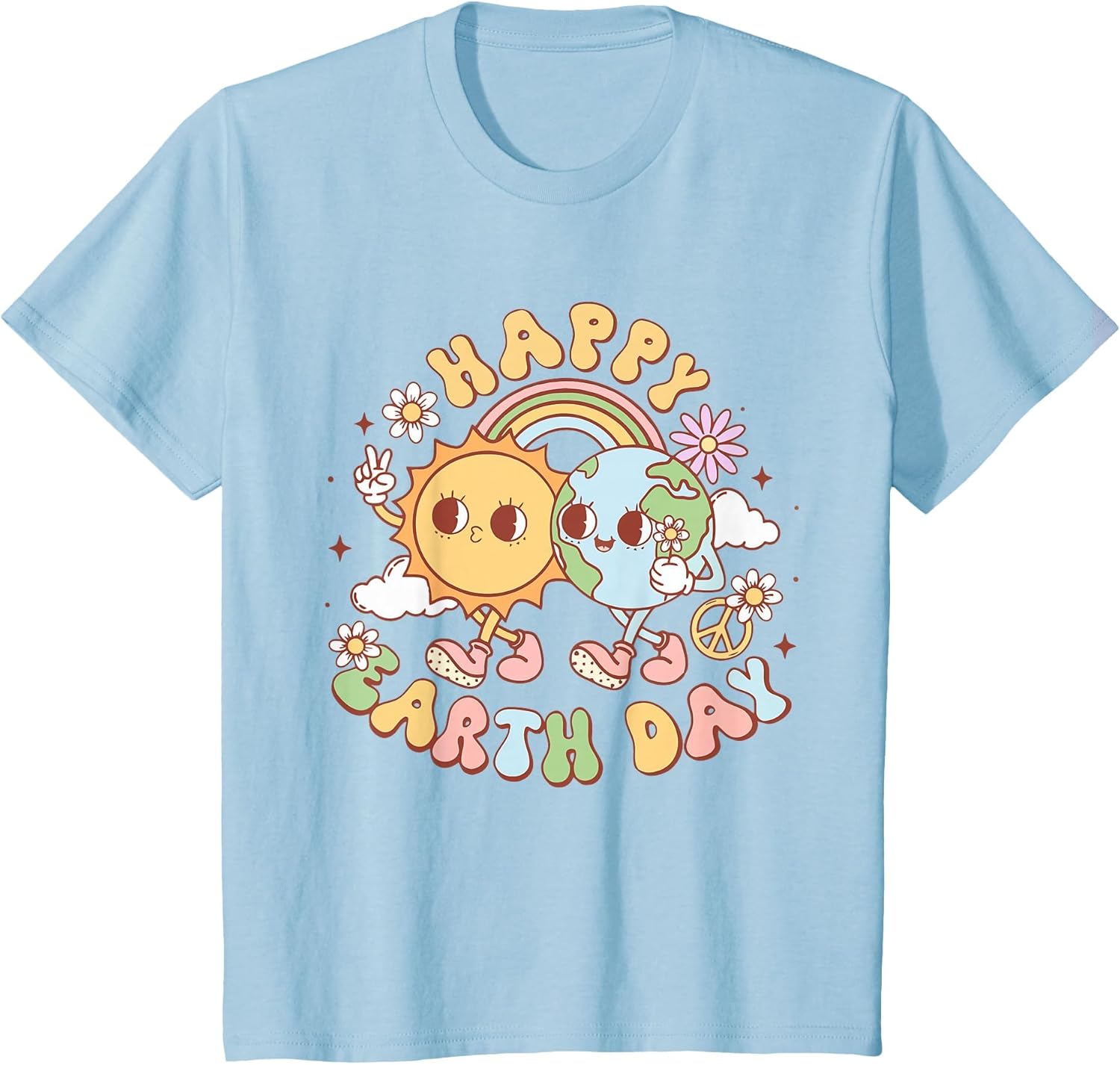 Groovy Earth Day April 22 Planet Anniversary Women Girl Kids