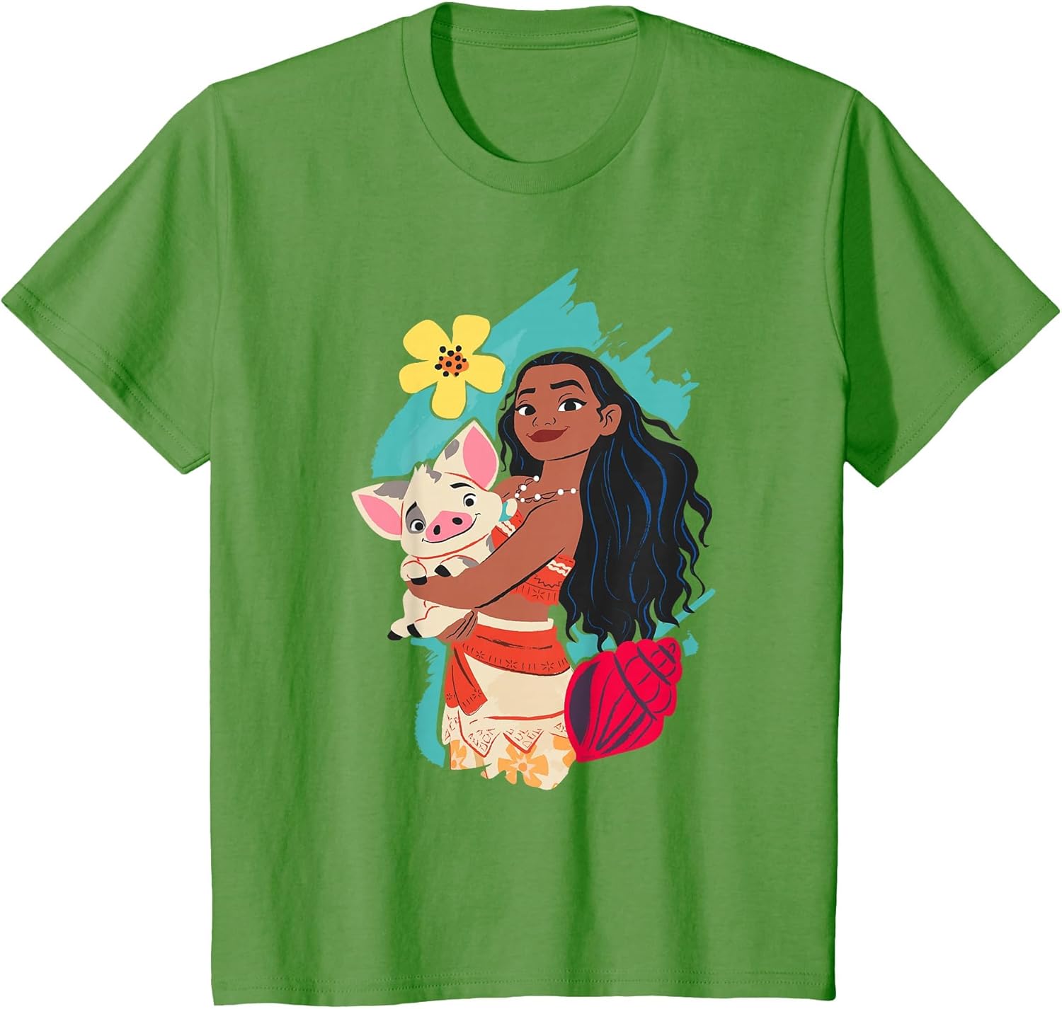 Kids Disney Princess Moana and Pua Seashell