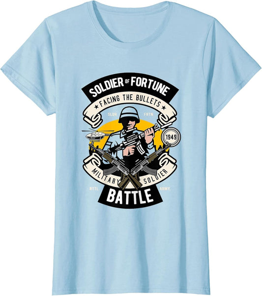 Soldier of The Fortune Military Soldier Patriotic Veteran
