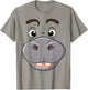 Funny Hippopotamus Hippo Face Cosplay DIY Costume Halloween