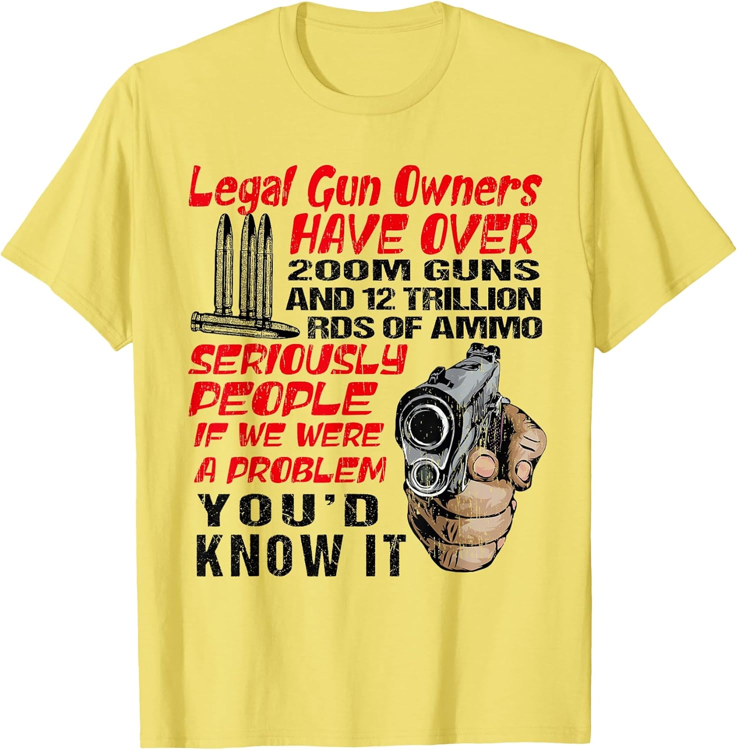 Legal Gun Owners Have Over 200m Guns And 12 Trillion RDS
