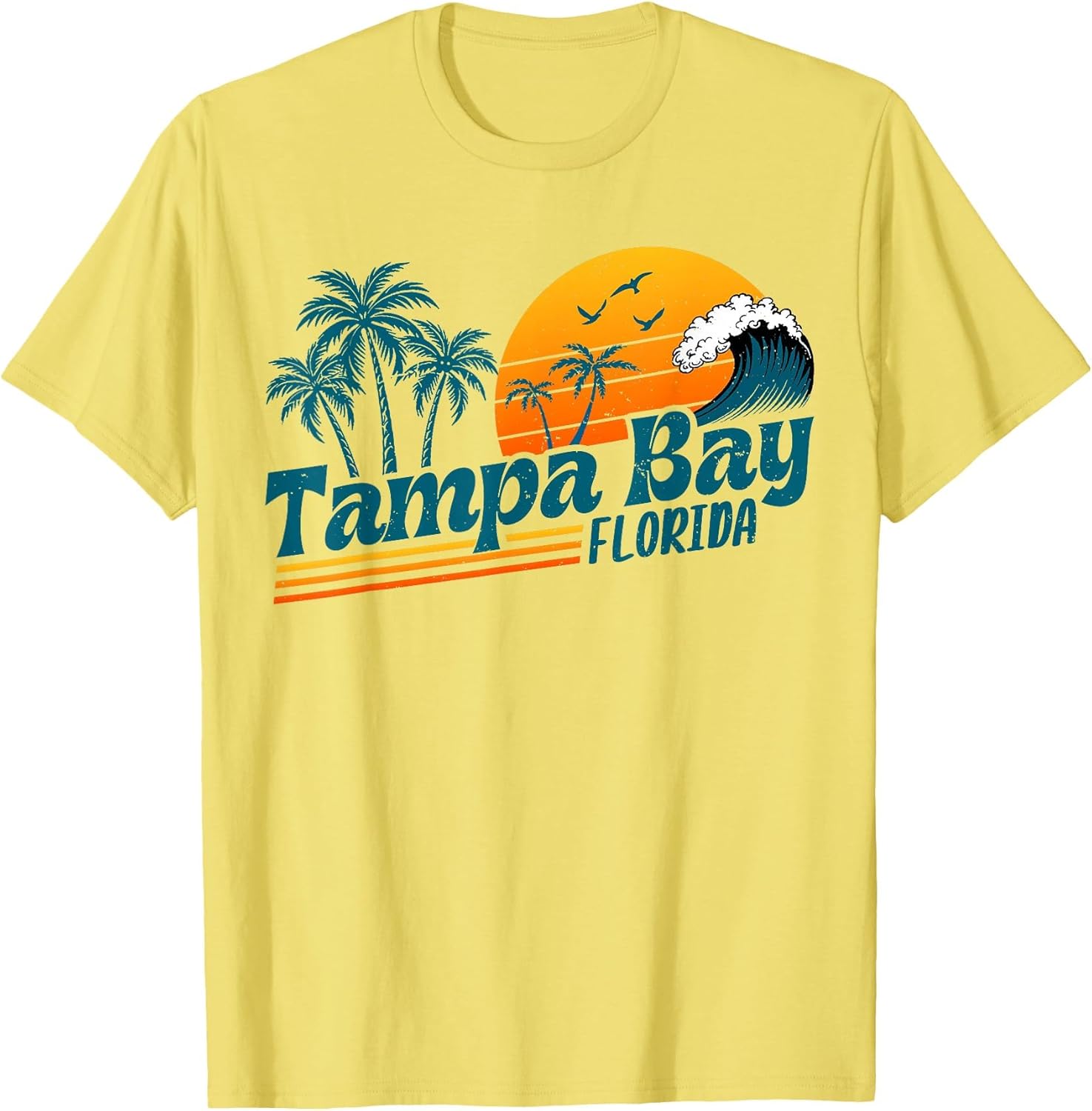 Vintage Tampa Bay Florida Beach Summer Vacation Spring Break