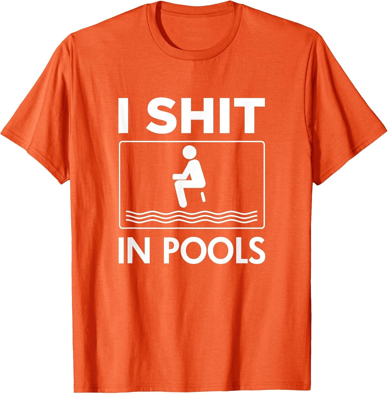 Funny I Shit in Pools Offensive Swimming Swim