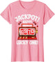 Jackpot Happy 70th Birthday Bday Celebrant Slot Machine