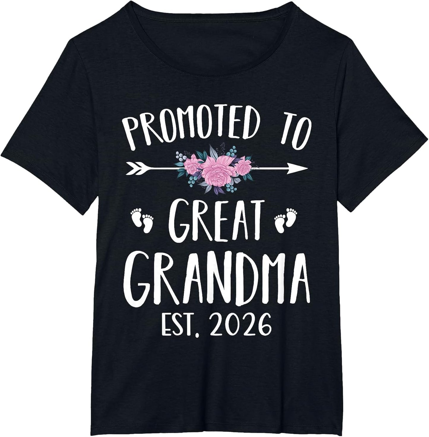 Promoted to Great Grandma Est 2026 New Great Grandmother