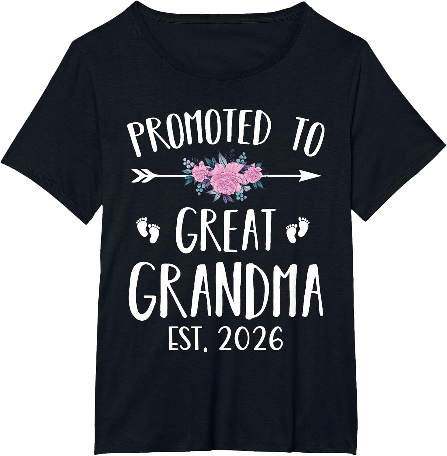 Promoted to Great Grandma Est 2026 New Great Grandmother