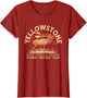 Vintage Elk Bugling Yellowstone National Park Retro
