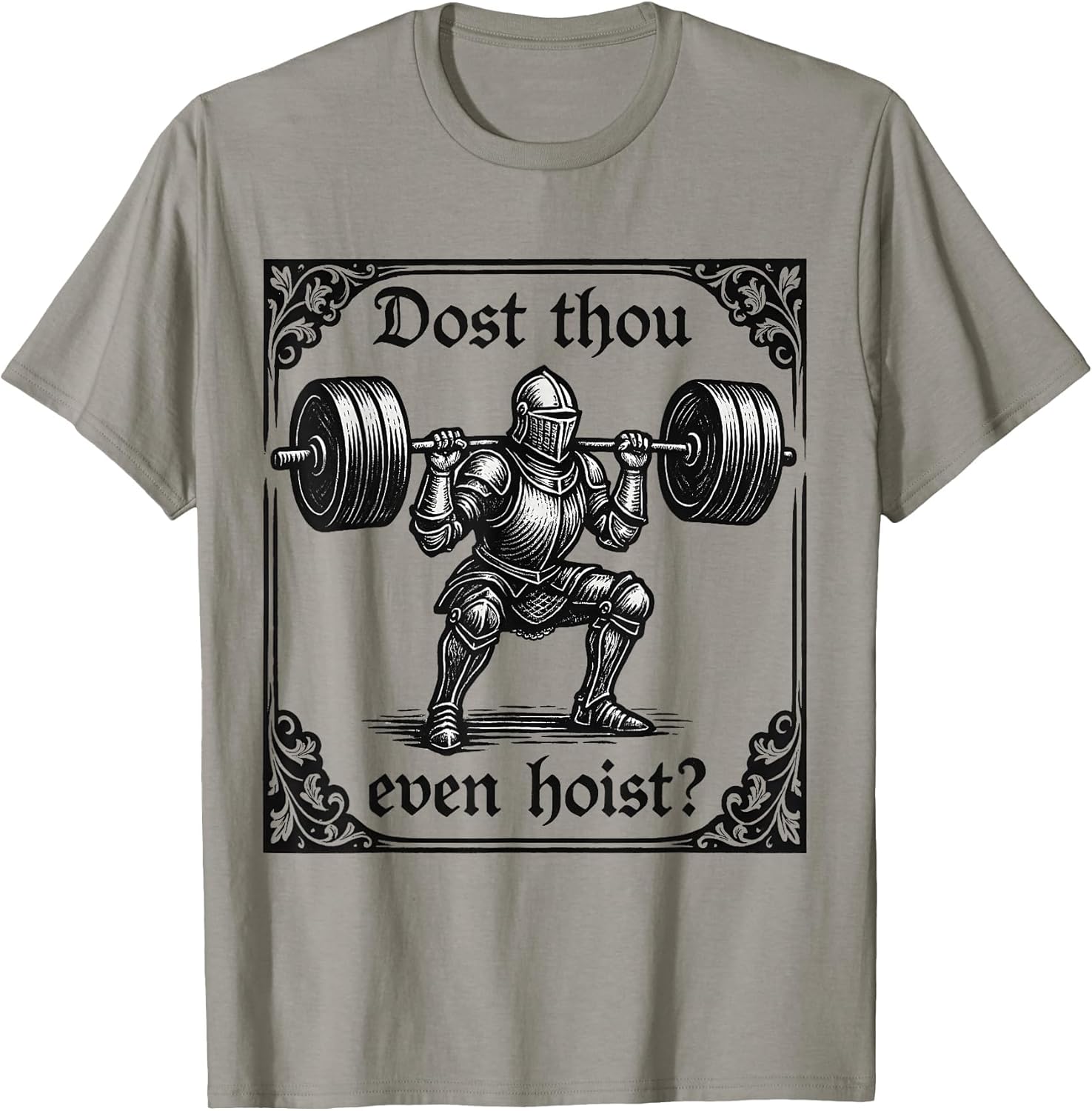 dost Thou Even Hoist Funny Gothic deadlifting Gym Workout