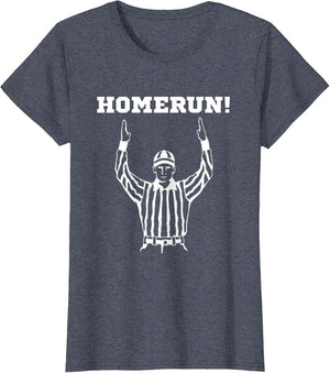 Homerun Football Funny Sarcastic Referee Sports