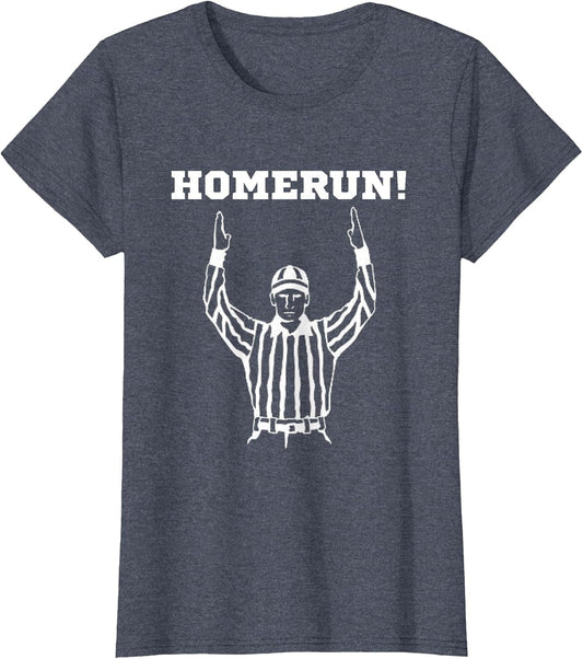 Homerun Football Funny Sarcastic Referee Sports