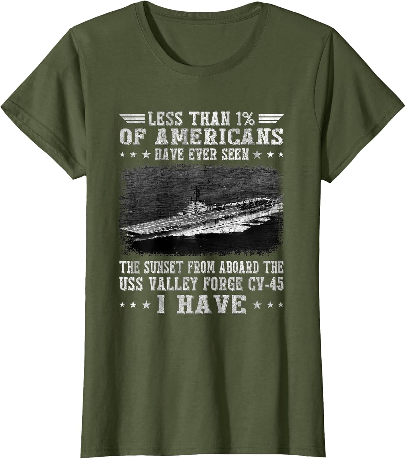 USS Valley Forge CV-45 Aircraft Carrier Sailor Veterans Day