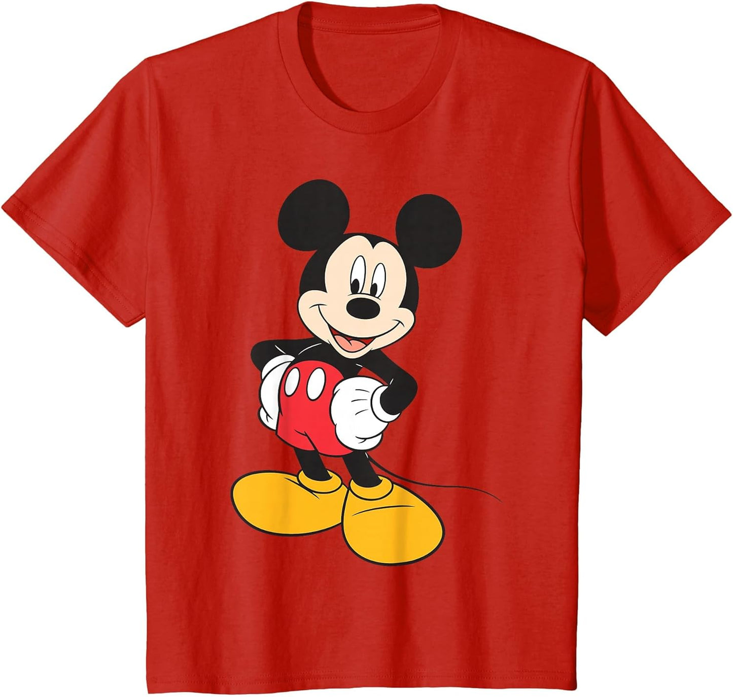Disney Mickey and Friends Mickey Mouse Classic Pose , Youth, Red, 4T