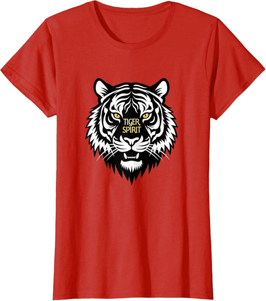 Tiger Spirit Women's Top - Fierce Feline Power