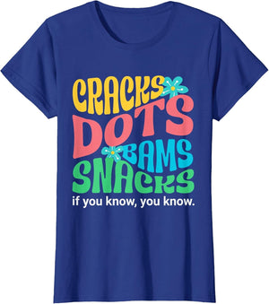 Retro Mahjong Cracks Dots Bams Snacks, Women Groovy Floral