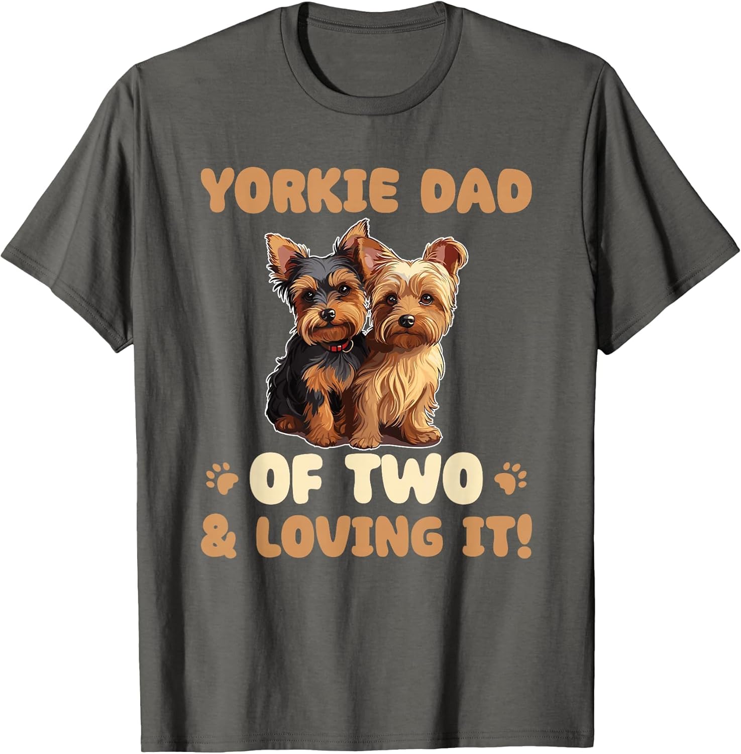 Dogs Yorkshire Terrier Yorkie Dad of Two
