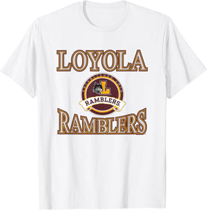 Loyola Chicago Ramblers Laurels Logo Officially Licensed