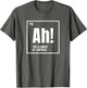 Ah The Element of Surprise Funny Chemistry Science Humor