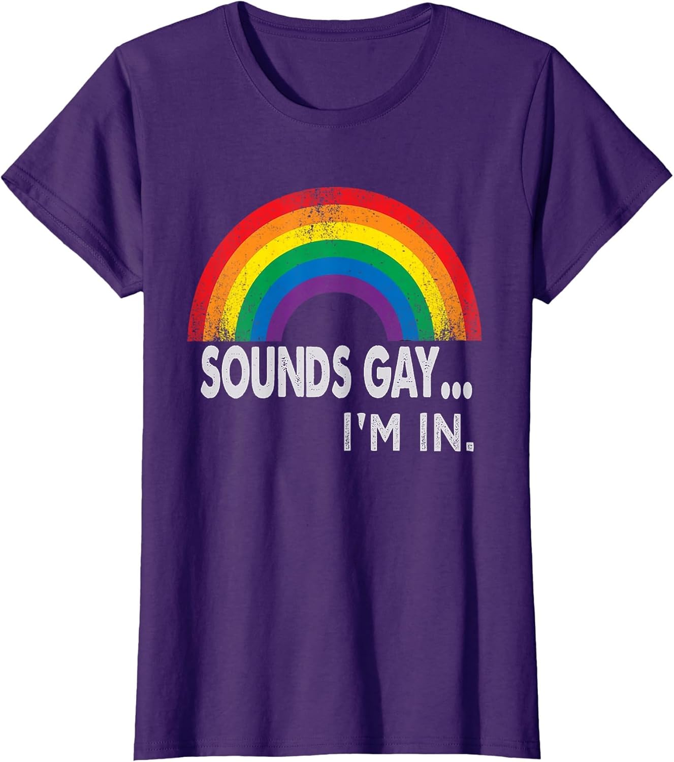 Sounds Gay I'm in with Rainbow Proud LGBTQ Gay Rights