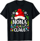 Nona Claus Funny Christmas Family Matching Grandma