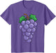 Grapes Shirt Adult Men Women Kids Purple Grapes Costume