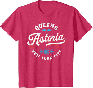 Astoria Queens New York Retro Graphic