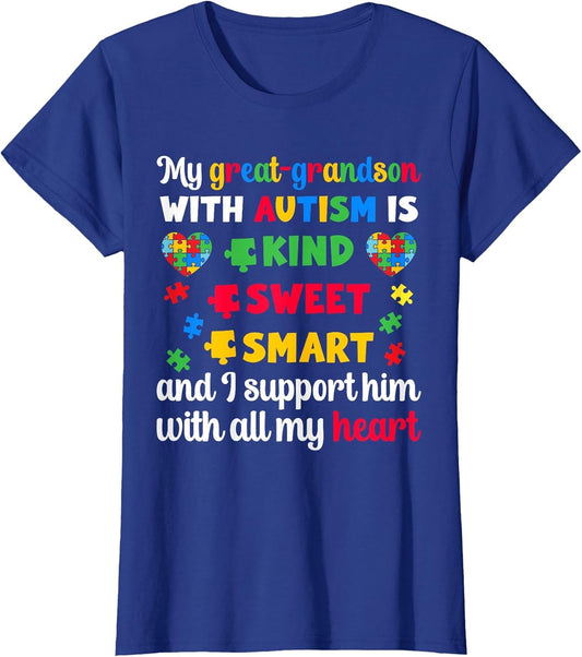 My Great-Grandson with Autism Great Grandma Autism Awareness