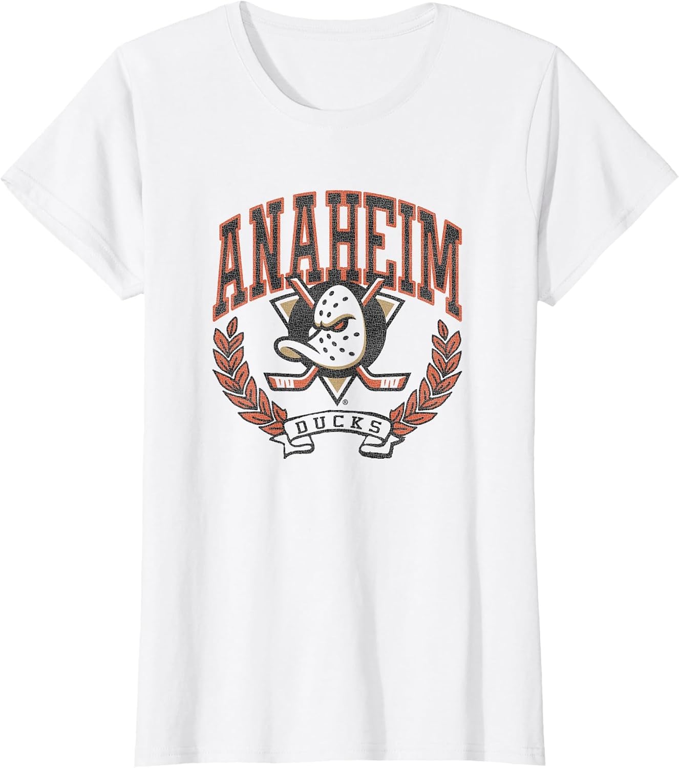 Anaheim Ducks Vintage Victory White Licensed