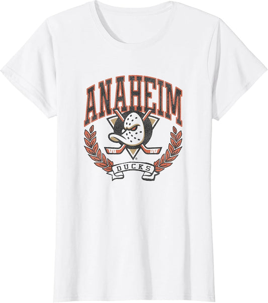 Anaheim Ducks Vintage Victory White Licensed