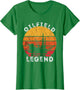 Oil Rig Retro Sunset Oilfield Legend Worker Oildriller Man