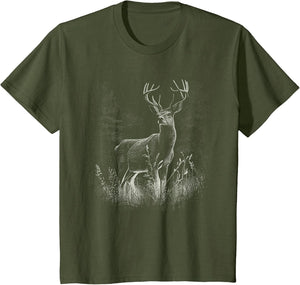 Deer in The Forest Nature Animals Deer Lovers