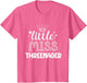 Little Miss Threenager Girl Happy 3rd Birthday Girl Toddler