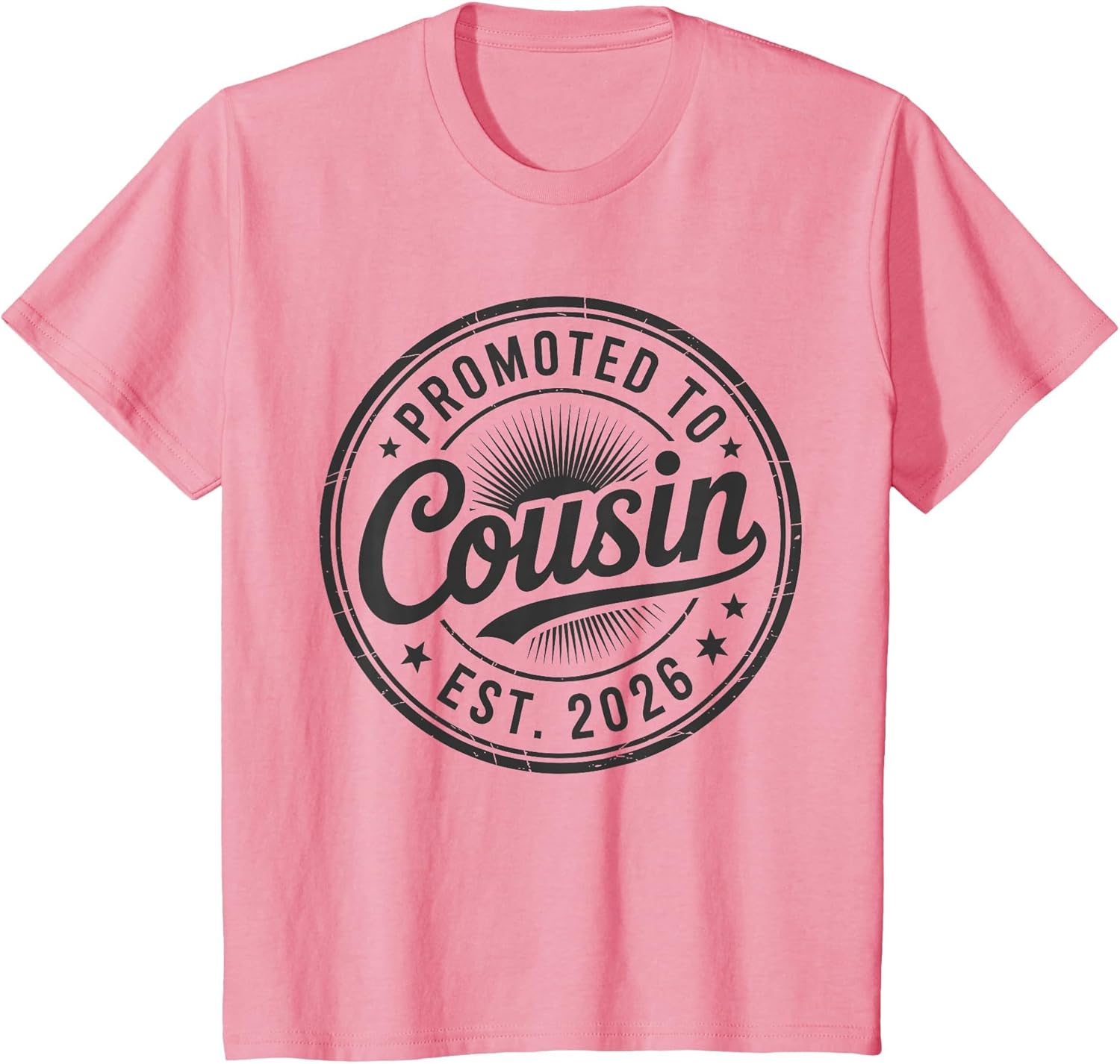 New Family Member Announcement Promoted to Cousin Est. 2026